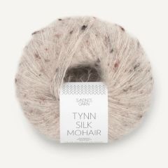 Sandnes Garn Tynn Silk Mohair (2600) Grijs Tweed                            
