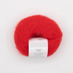 Sandnes Garn Tynn Silk Mohair (4018) Scarlet bij de Breiboerderij                            