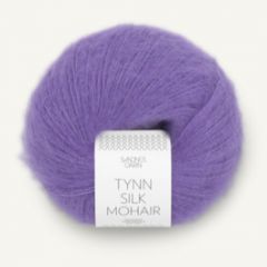 Sandnes Garn Tynn Silk Mohair (5235) Passiebloem bij de Breiboerderij