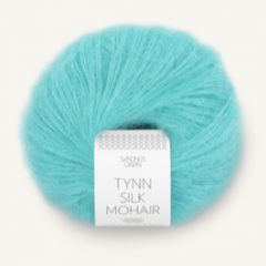 Sandnes Garn Tynn Silk Mohair (7213) Turkoois bij de Breiboerderij