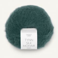 Sandnes Garn Tynn Silk Mohair (7281) Diep Petrol bij de Breiboerderij