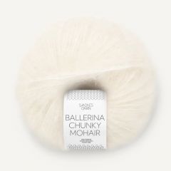 Sandnes Garn BALLERINA CHUNKY MOHAIR (1001) White