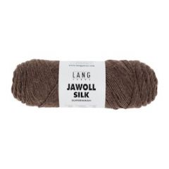 Lang Yarns Jawoll Silk (168) Chocola bij de Breiboerderij                            