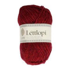 Lett Lopi Garnet Red Heather (1409) bij de Breiboerderij                                