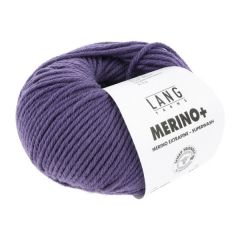 Lang Yarns Merino+ (21) Korenbloem Paars