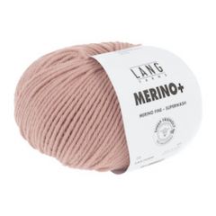 Lang Yarns Merino+ (209) Poederroze bij de Breiboerderij