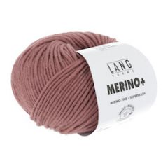 Lang Yarns Merino+ (287) Rozenhout bij de Breiboerderij