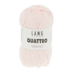 Lang Yarns Quattro (209) Zeer Licht Roze