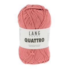 Lang Yarns Quattro (309) Donker Oud Roze bij de Breiboerderij  