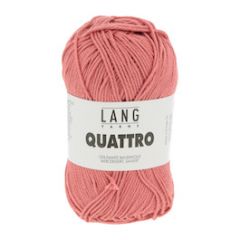 Lang Yarns Quattro (309) Donker Oud Roze