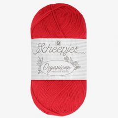 Scheepjes Organicon zacht biologisch katoen (244) Red Rose