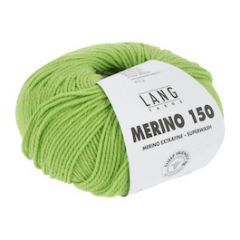 Lang Yarns Merino 150 (218) Donker Groen nu bij de Breiboerderij!                            