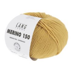 Lang Yarns Merino 150 Oker (111) bij de Breiboerderij
