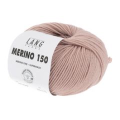 Lang Yarns Merino 150 Poederroze (209) bij de Breiboerderij