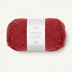 Sandnes Garn Fritidsgarn (4236) Rood gemeleerd bij de Breiboerderij