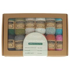 Softfun Mini's Colour Pack Jewel (12 x 20 gr.) bij de Breiboerderij