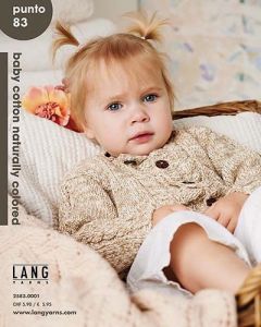 Punto 83 Lang Yarns - Baby Cotton Naturally Colored - breipatronen bij de Breiboerderij                
                            