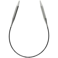 Addi Premium Metalen rondbreinaald - Black Edition - 8 mm - 40 cm bij de Breiboerderij                            