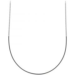 AddiNovel LACE Ergonomische Rondbreinaald - Black Edition - 100cm - 5 mm bij de Breiboerderij