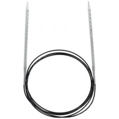 AddiNovel LACE Ergonomische Rondbreinaald - Black Edition - 150 cm - 4,5 mm