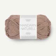 Sandnes Garn Mandarin Naturell (3051) IJs Koffie bij de Breiboerderij                            