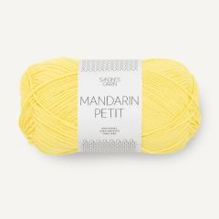  Sandnes Garn Mandarin Petit (9004) Lemon bij de Breiboerderij                           