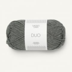 Sandnes Garn Duo (9071) Vergrijsd Olijf bij de Breiboerderij