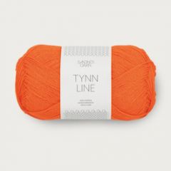 Sandnes Garn Tynn Line (3009) Oranje Tijger bij de Breiboerderij
                                                   