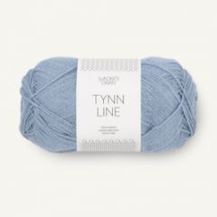 Sandnes Garn Tynn Line (6032) Hortensia Blauw bij de Breiboerderij