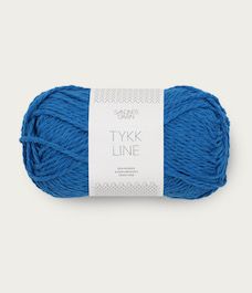 Sandnes Garn Tykk Line (6046) Vrolijk Blauw bij de Breiboerderij