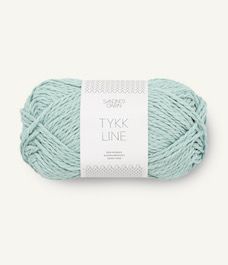 Sandnes Garn Tykk Line (7720) Blauw mint bij de Breiboerderij