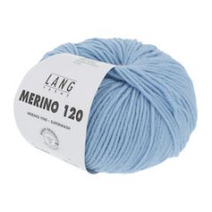 Lang Yarns Merino 120 (20) Babyblauw bij de Breiboerderij                            