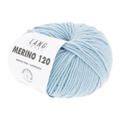 Lang Yarns Merino 120 (173) Licht Jade bij de Breiboerderij                            