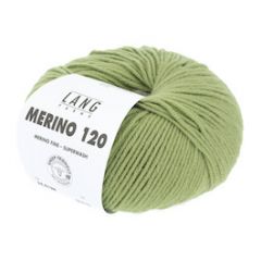 Lang Yarns Merino 120 (198) Limoen bij de Breiboerderij                      