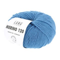 Lang Yarns Merino 120 Hemels (206) bij de Breiboerderij                            