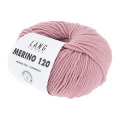 Lang Yarns Merino 120 (219) Oud Roze bij de Breiboerderij