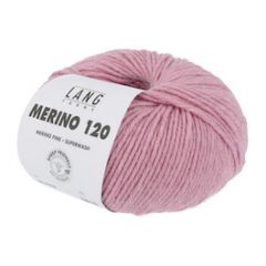 Lang Yarns Merino 120 mix (348) Roze bij de Breiboerderij                            