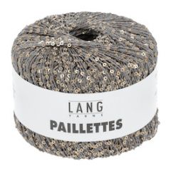 Lang Yarns PAILLETTES (28) Zalm / Goud bij de Breiboerderij