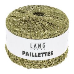 Lang Yarns PAILLETTES (28) Zalm / Goud bij de Breiboerderij