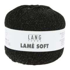 Lang Yarns LAMÉ SOFT (04) Zwart