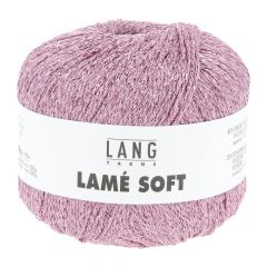 Lang Yarns LAMÉ SOFT (09) Roze/zilver