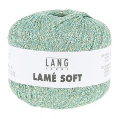 Lang Yarns LAMÉ SOFT (58) Mint/goud