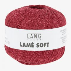 Lang Yarns LAMÉ SOFT (61) Burgundy/goud