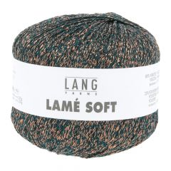 Lang Yarns LAMÉ SOFT (88) Petrol/goud