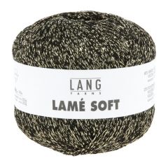 Lang Yarns LAMÉ SOFT (104) zwart/goud