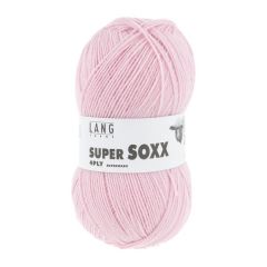 Lang Yarns Super Soxx 4 ply (uni) (05) Donker Grijs Melange                            