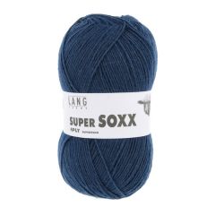 Lang Yarns Super Soxx 4 ply (uni) (05) Donker Grijs Melange                            