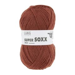 Lang Yarns Super Soxx 4 ply (uni) (05) Donker Grijs Melange                            