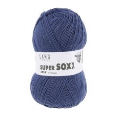 Lang Yarns Super Soxx 4 ply (uni) (34) Donker Jeans                             