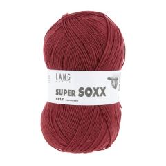 Lang Yarns Super Soxx 4 ply (uni) (61) Burgundy                            